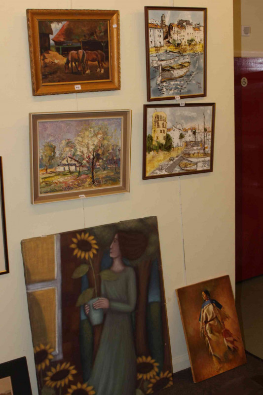 Group of eight pictures