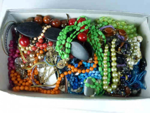 Box of Costume Jewellery