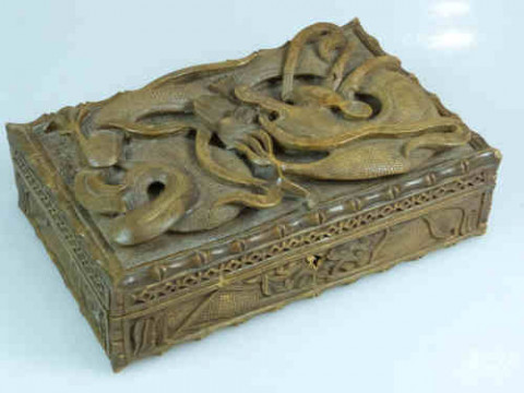 Unusual Carved Box