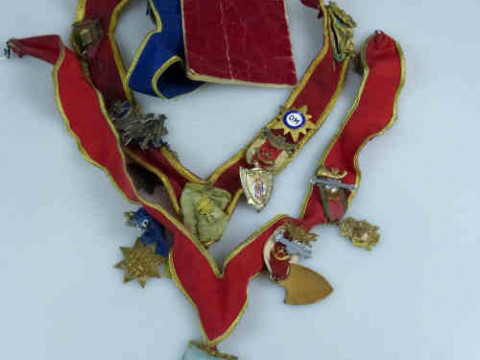 Knights of the Golden Horn Booklet, Fobs and Pins