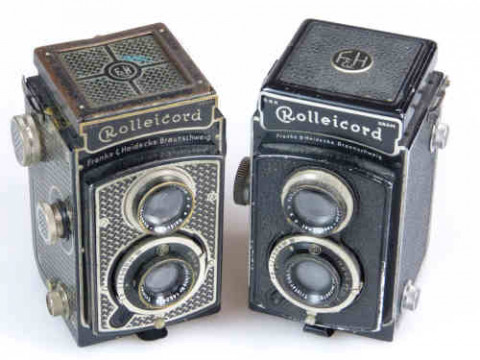 Two Rolleicord Cameras, 1462433 and 1347870