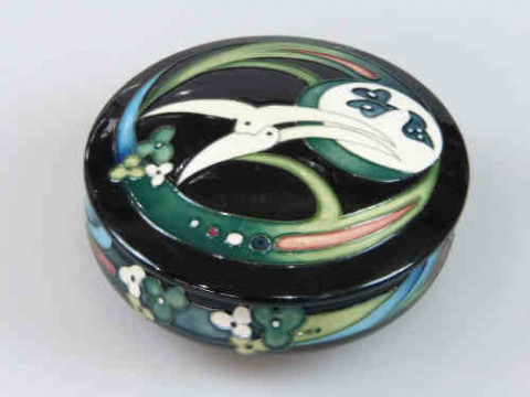 Moorcroft Lidded Bowl