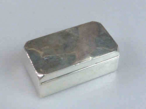 Small Silver Trinket Box