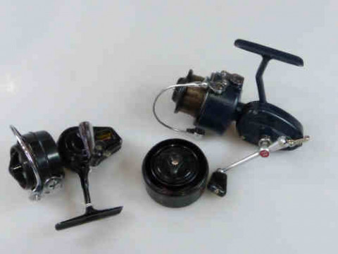 Match Garcia Mitchell Spinning Reel with spare spool and a Mitchell 321...