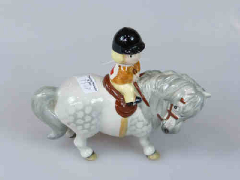 John Beswick Norman Thewell 1981, Girl on Pony