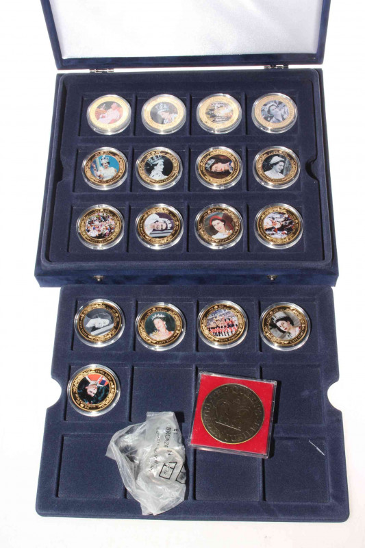 Partial set of Westminster coins, etc