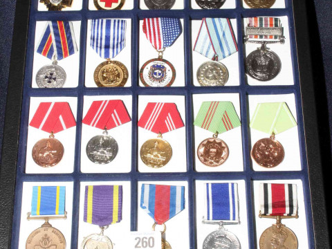 Collection of twenty International Police Medals, well presented in a...