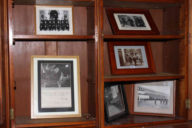 Six military photographs including Nazi