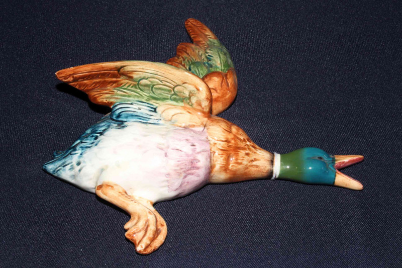 Large Beswick mallard wall plaque, no. 596