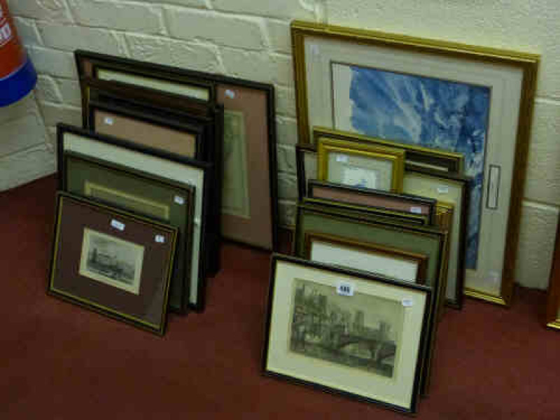A Large Quantity of Antique Maps, Prints and Modern Pictures (24)