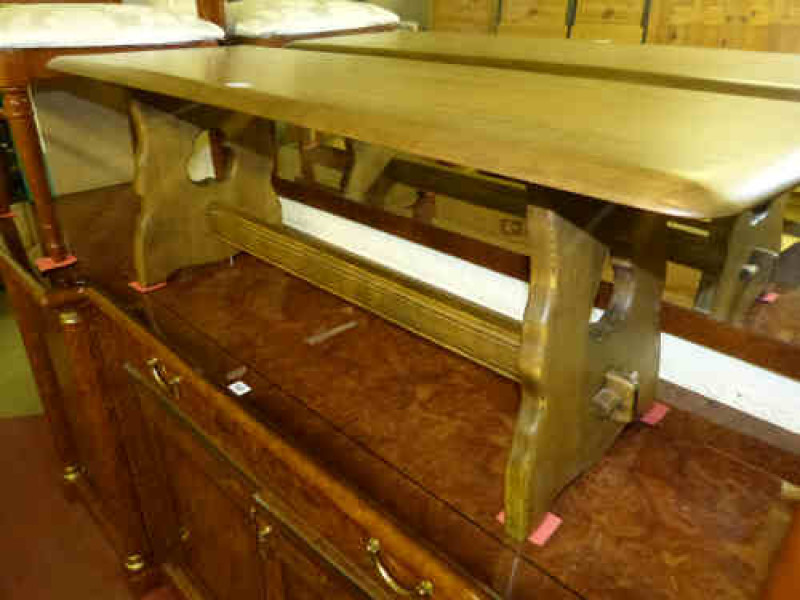 Rectangular Oak Coffee Table Probably Old Charm