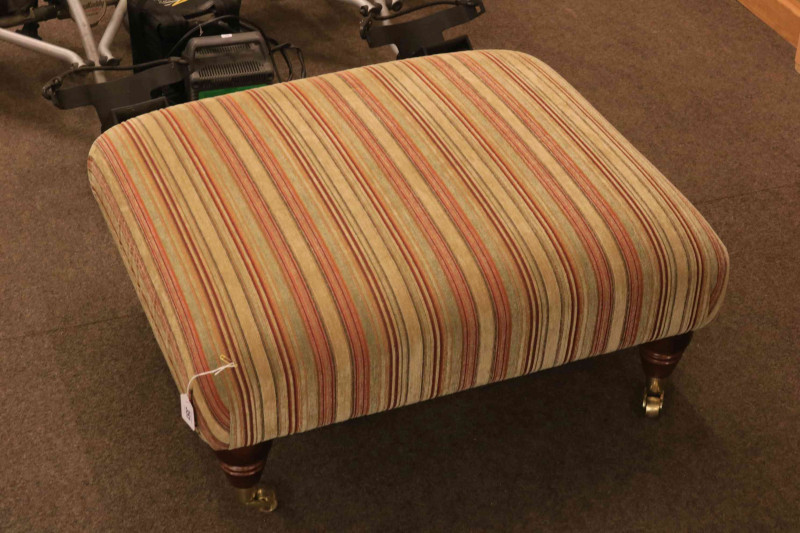 Parker Knoll turned leg footstool