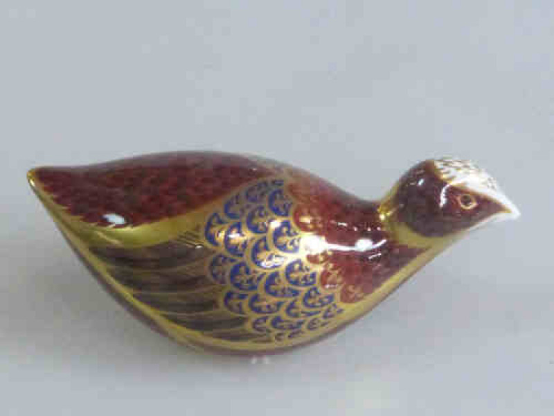 Royal Crown Derby Paperweight of a Bird