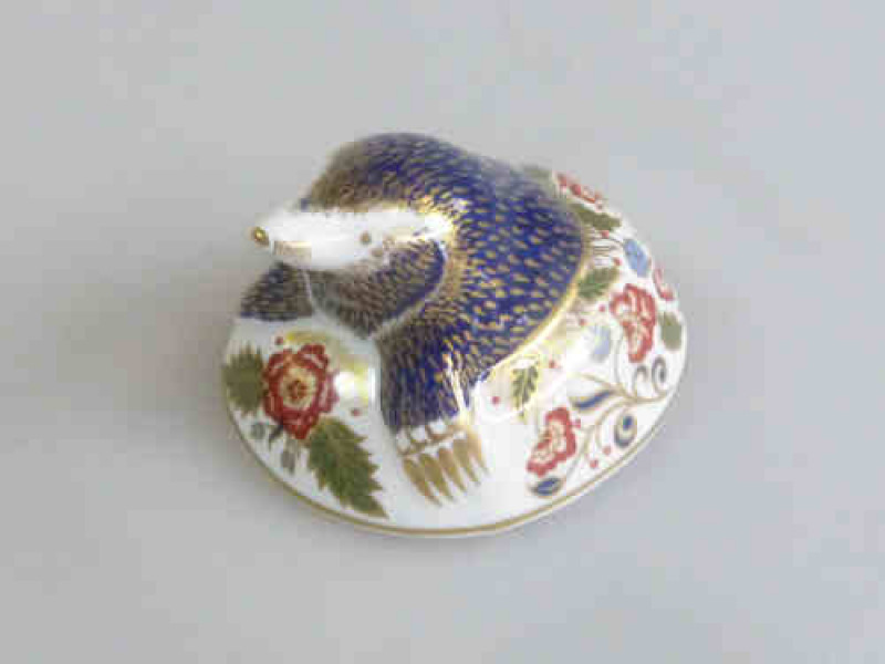Royal Crown Derby Paperweight 'Mole'