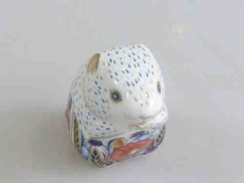 Royal Crown Derby Paperweight 'Poppy Mouse' Boxed