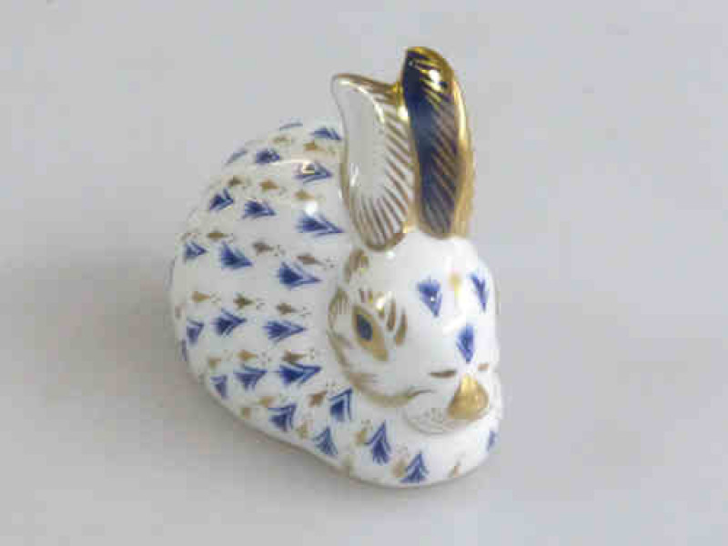Royal Crown Derby Paperweight 'Rabbit' Boxed