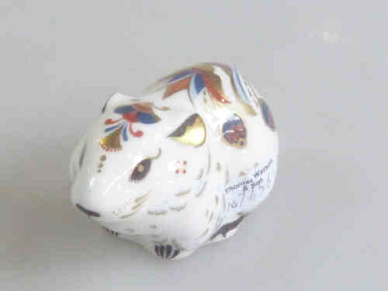 Royal Crown Derby Paperweight 'Bank Vole' Boxed