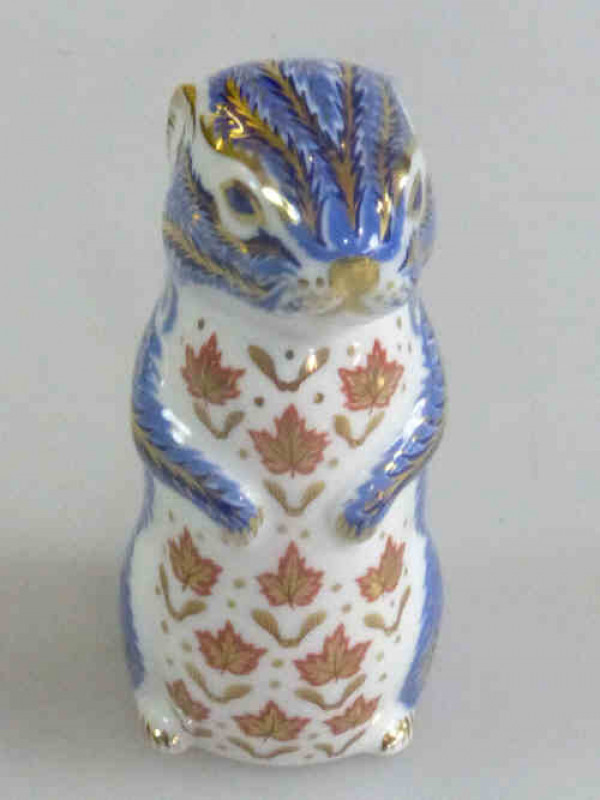 Royal Crown Derby Paperweight 'Chipmunk' Boxed