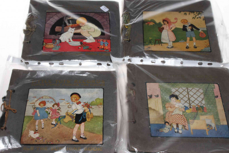 Little Tots Records, four nursery children's books and loose cards