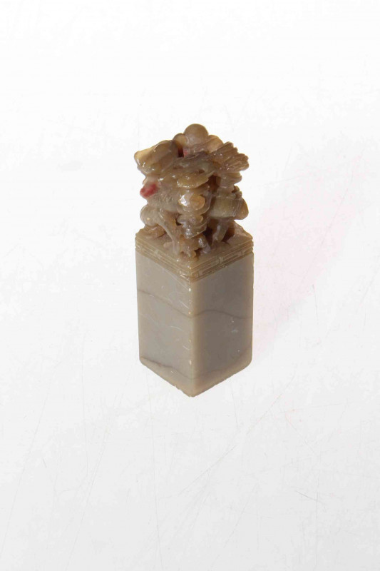 Chinese carved jade seal