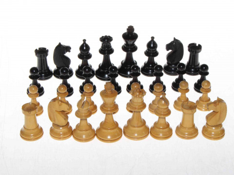 Chess pieces and Bakelite drafts
