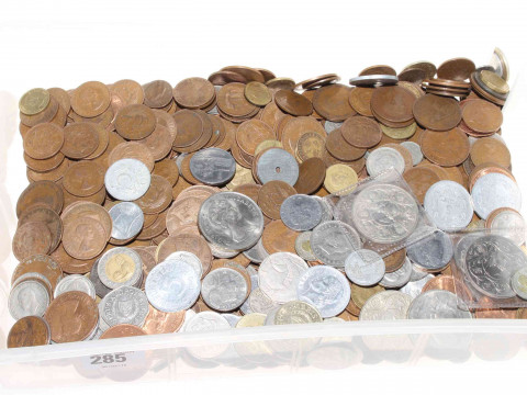 Box of coins
