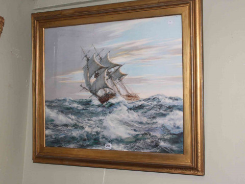 Montague Dawson, Clipper in a Stormy Sea, print