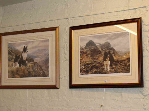 Steven Townsend, Bill and Ben and Champion of the Glen, pair signed limited...
