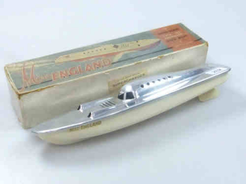 Boxed 'Miss England' Model Speed Boat