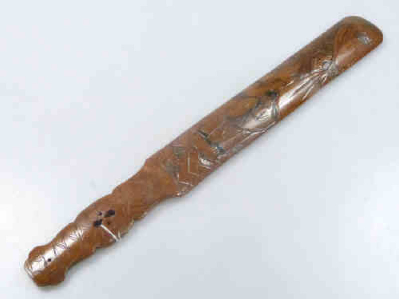Carved Bamboo Page Turner
