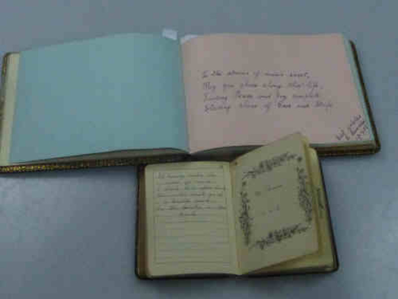 Two Autograph Albums