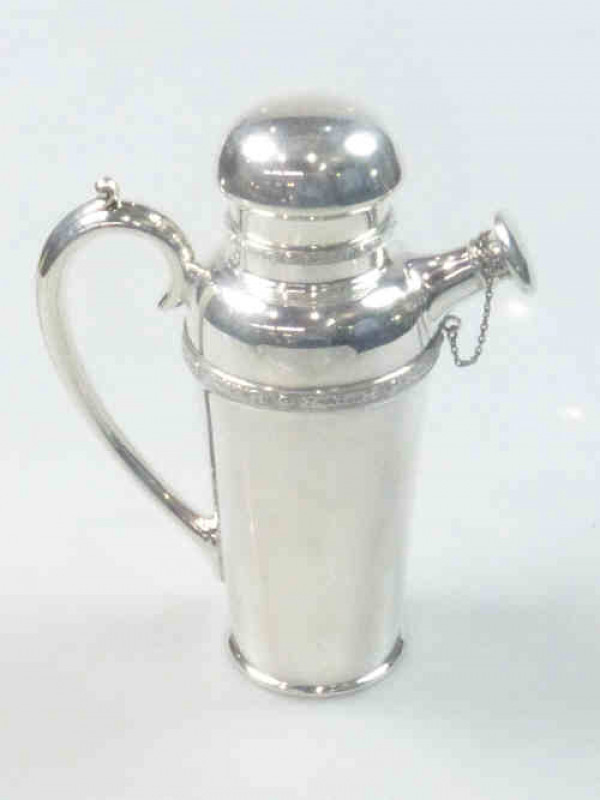 Early 20th Century Silver Plated Cocktail Shaker