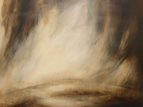 Paul Denham (British living artist, b. 1977), 'Arc of Light', signed verso,...