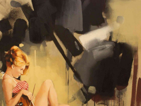 James Paterson (British living artist, b. 1977 in Darlington), 'Even Today...