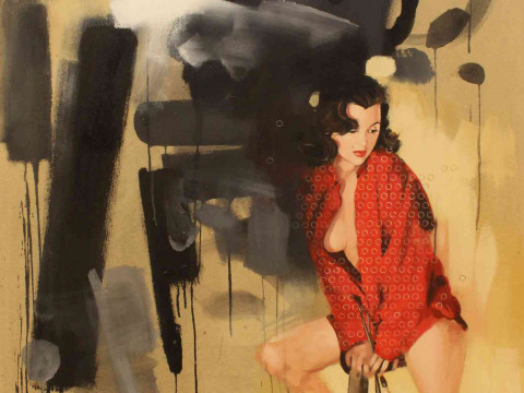 James Paterson (British living artist, b. 1977 in Darlington), 'Even Today...