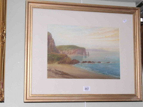 John Shapland (1865-1929), Between Teignmouth and Dawlish, South Devon,...