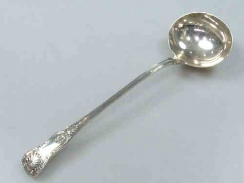 Early Victorian Silver Ladle, Mary Chawner, London 1837, Kings Pattern,...