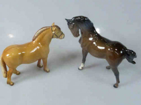 Beswick Model of a Norwegian Fjord Horse No. 2282; and a Beswick Model...