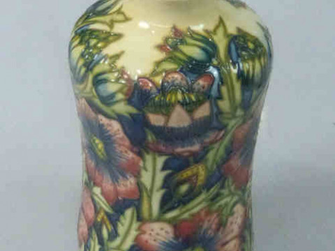 Moorcroft 'Pheasants Eye' Vase