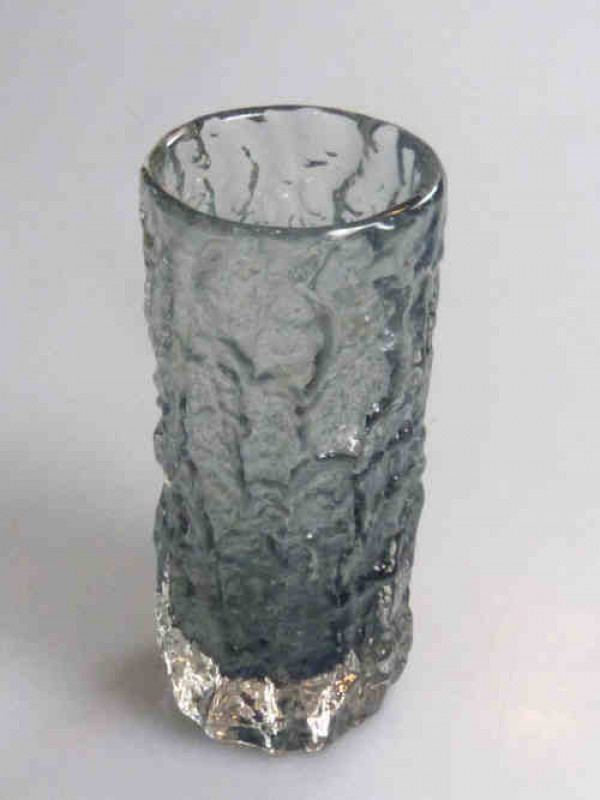 Whitefriars Bark Vase, 19cm High