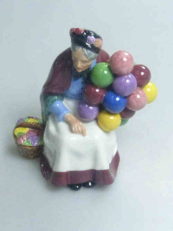 Royal Doulton Figure 'The Old Balloon Seller' HN3737 Signed by Michael Doulton