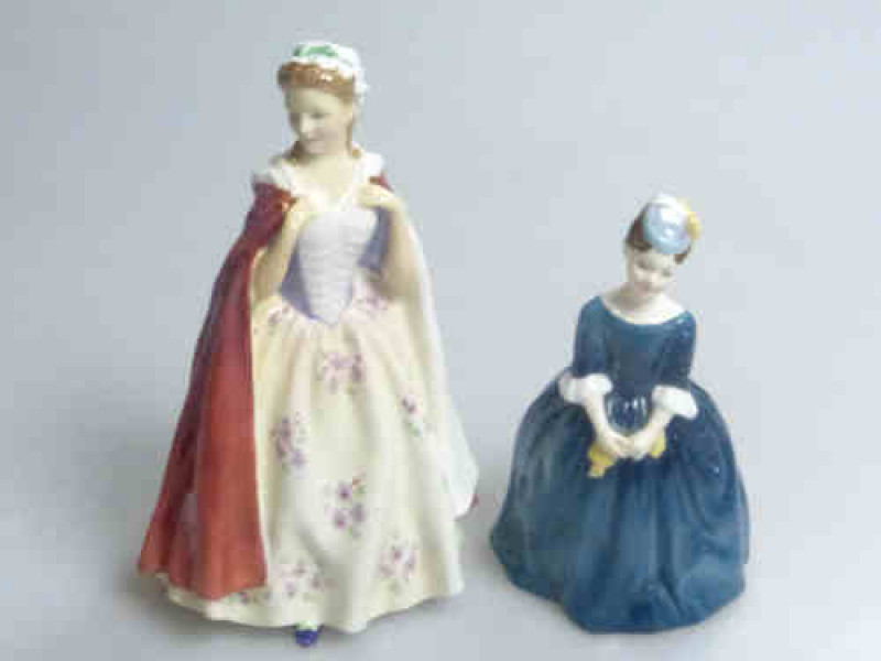 Two Royal Doulton Figures 'Bess' and 'Cherie'