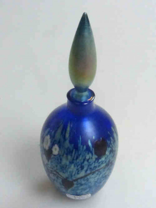 Small Okra Perfume Bottle and Stopper