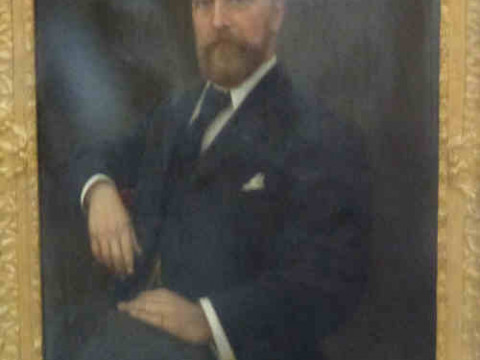 W Vigard 1900 'Portrait of Gentleman', oil painting on canvas, 90cm x...