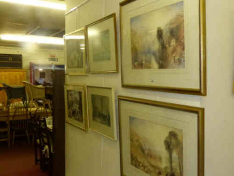A Quantity of Furnishing Pictures including Two Lowry, Two Russell Flint...