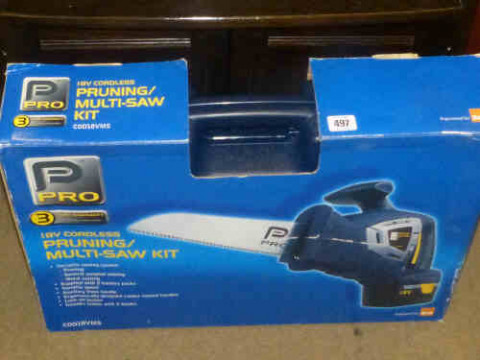 Power Pro 18v Cordless Pruning Multi-Saw Kit