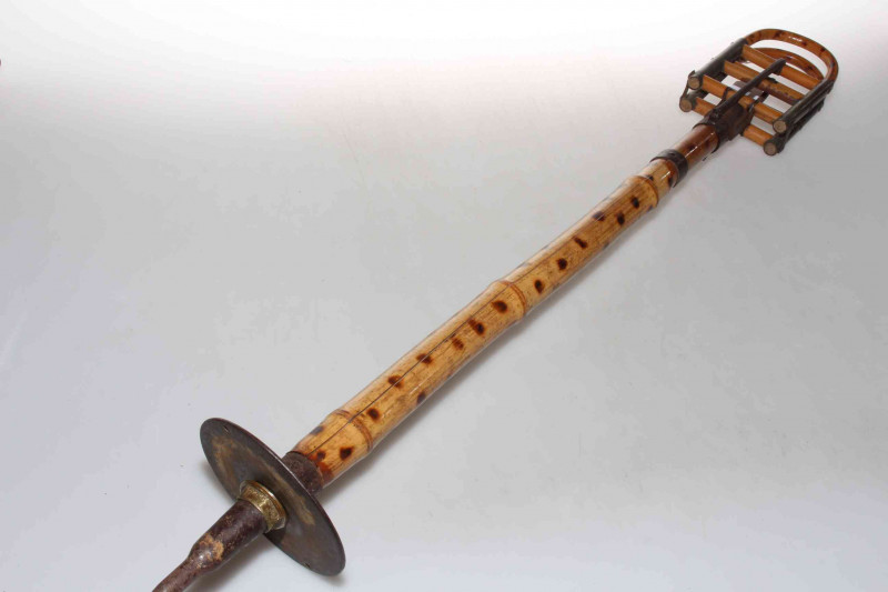 19th Century bamboo shooting stick.