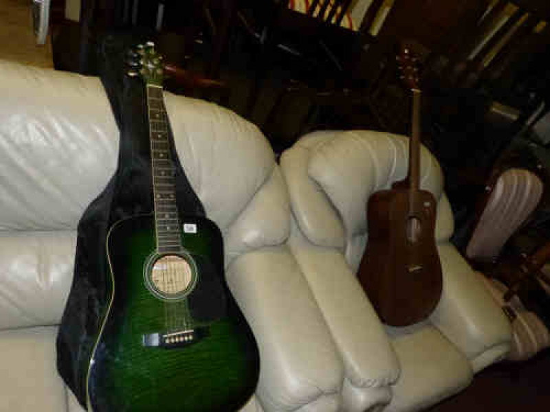 Brunswick and Tanglewood Acoustic Guitars (2)