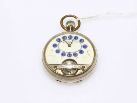 Hebdomas Patent 8 day pocket watch.