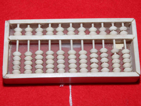 Ivory / bone abacus